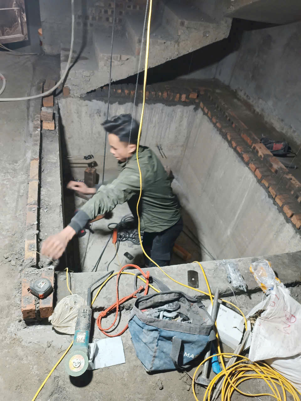 Thiết kế kích thước hố thang máy